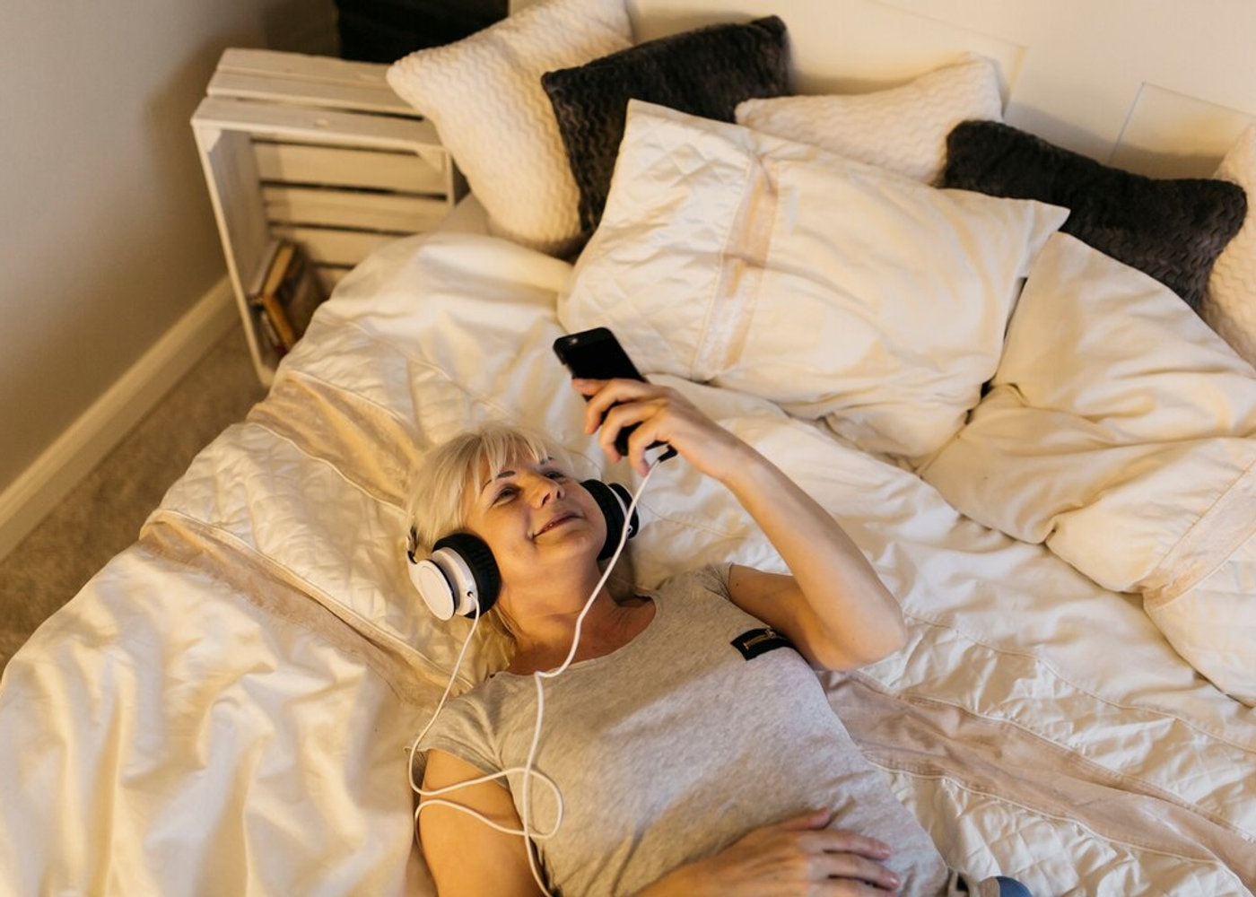 A well-rested night of sleep